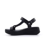 Γυναικείες Πλατφόρμες Oh! my sandals 4993 Μαύρο Δέρμα image - 2