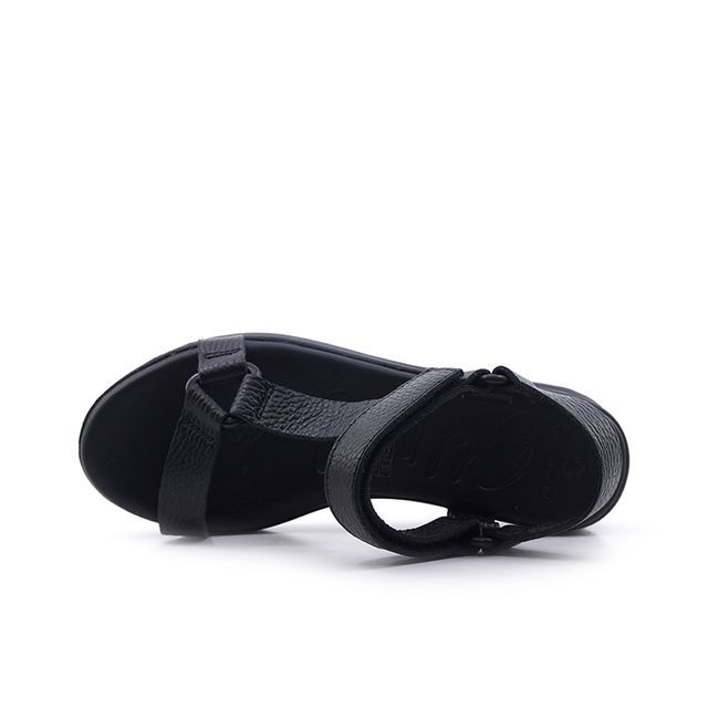 Γυναικείες Πλατφόρμες Oh! my sandals 4993 Μαύρο Δέρμα image - 3