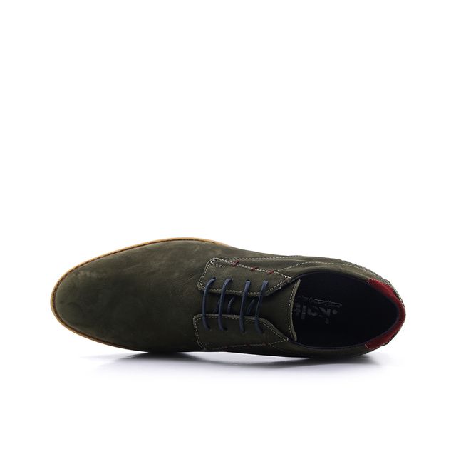 Ανδρικά Παπούτσια Kalt 201-3 Χακί Δέρμα image - 3