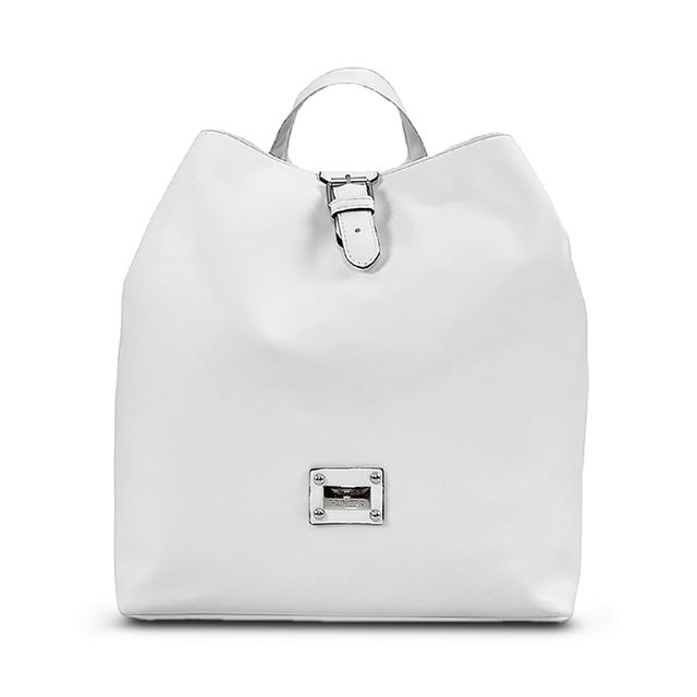 Γυναικεία Τσάντα Backpack Hunter 54002562 Λευκό EcoLeather main image