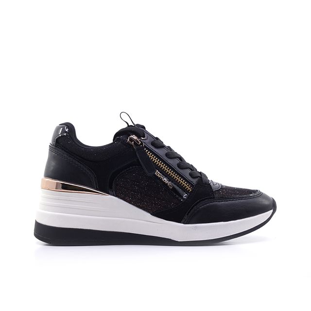 Γυναικεία Sneakers Tamaris 23703 Μαύρο Δέρμα main image