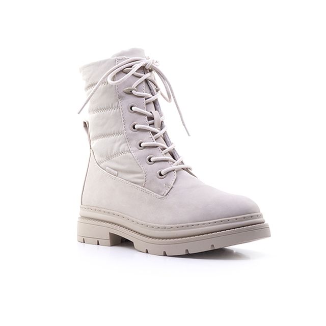 Γυναικεία Μποτάκια Tamaris 26853 Μπέζ Δέρμα EcoLeather image - 1