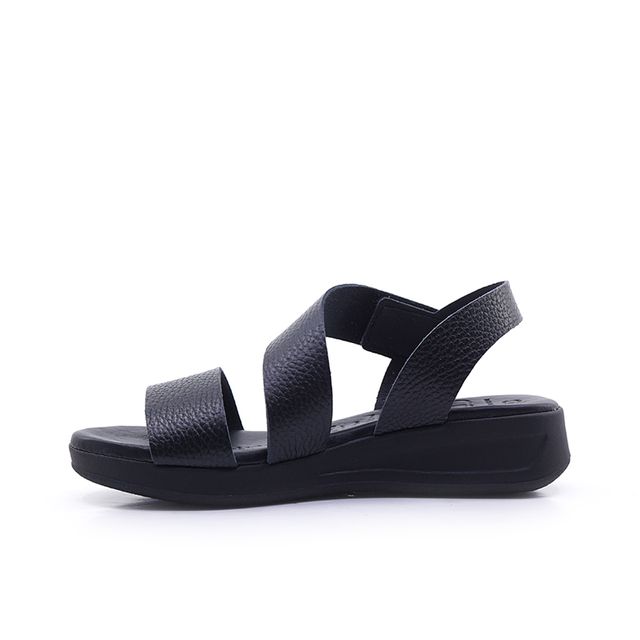 Γυναικείες Πλατφόρμες Oh! my sandals 5184 Μαύρο Δέρμα image - 2