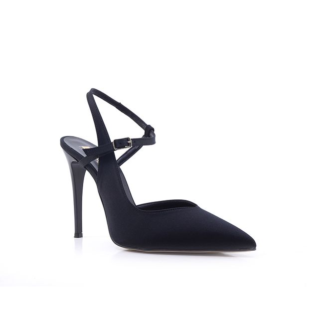 Γυναικείες Γόβες LadyShoes 5 Μαύρο 'Υφασμα  image - 1