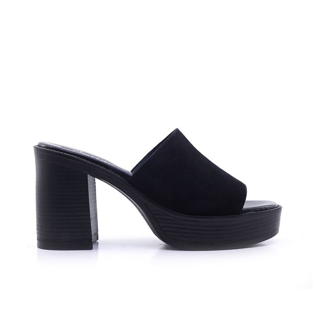 Γυναικεία Mule LadyShoes 025 Μαύρο Δέρμα main image