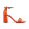 Γυναικεία Πέδιλα LadyShoes 6 Πορτοκαλί 'Υφασμα