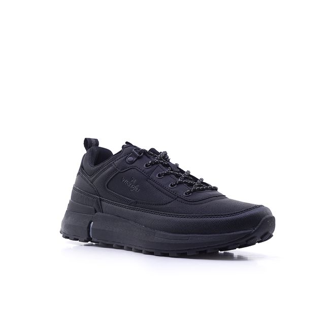 Ανδρικά Sneakers Wrangler WM32091A-062 Μαύρο EcoLeather image - 1