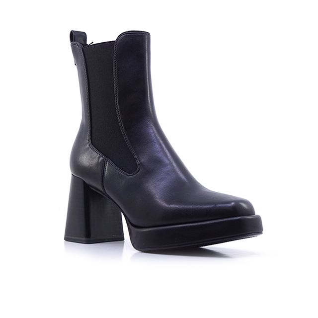Γυναικεία Mποτάκια Tamaris 25002 Μαύρο EcoLeather image - 1