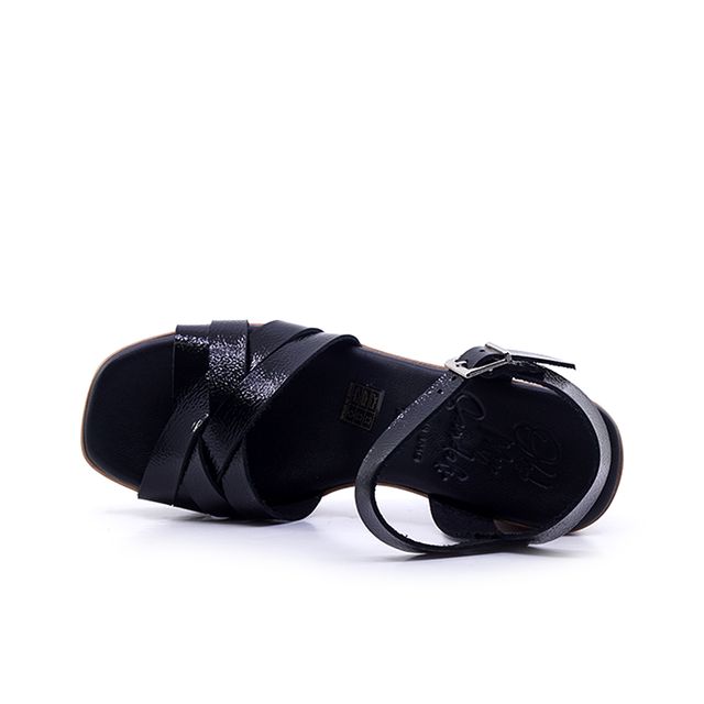 Γυναικεία Πέδιλα Oh! my sandals 5398 Μαύρο Δέρμα image - 3