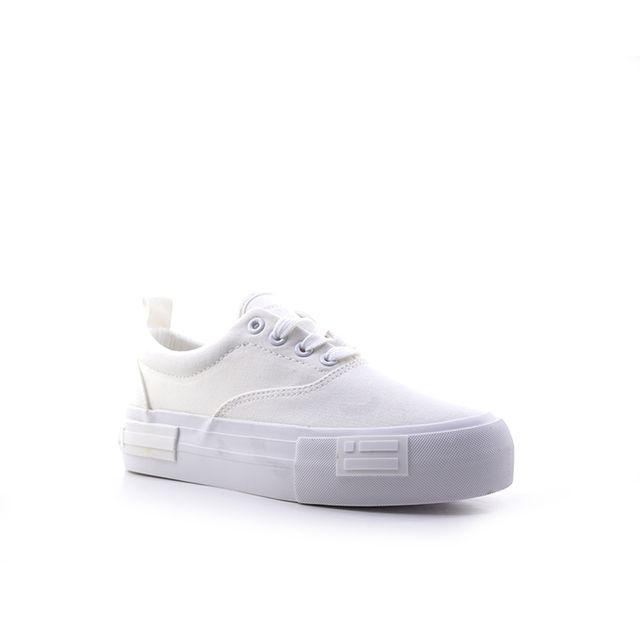 Γυναικεία Sneakers D.Franklin 389014 Λευκό Ύφασμα image - 1