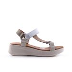 Γυναικείες Πλατφόρμες Oh! my sandals 5407 Λευκό Δέρμα image - 0
