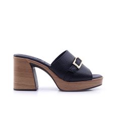 Γυναικεία Mule Oh! my sandals 5396 Μαύρο Δέρμα image