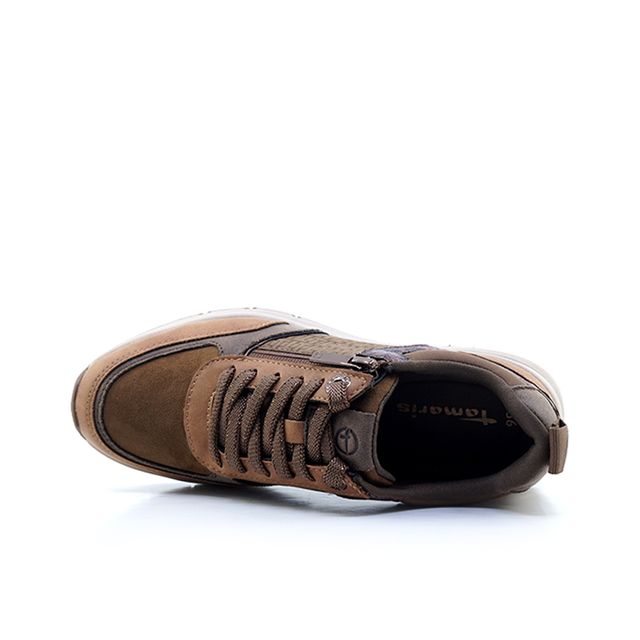 Γυναικεία Sneakers Tamaris 23721 Κονιάκ EcoLeather image - 3