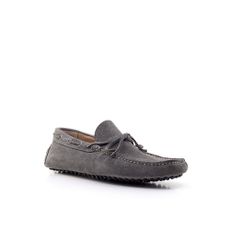 Ανδρικά Loafers Damiani 4007 Γκρι Δέρμα image 2