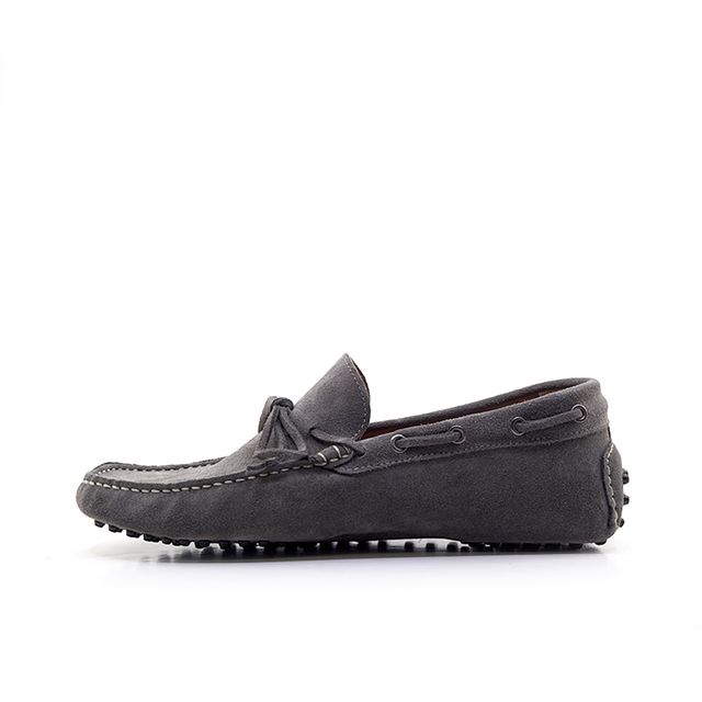 Ανδρικά Loafers Damiani 4007 Γκρι Δέρμα image - 2