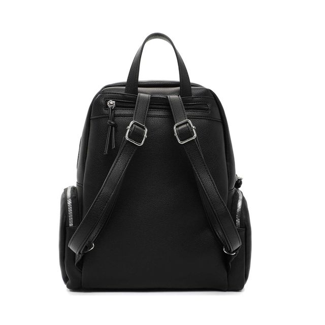 Γυναικείο Backpack Tamaris 33140.100 Μαύρο EcoLeather image - 2