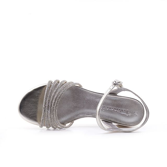 Γυναικεία Πέδιλα Tamaris 28248 Ασημί EcoLeather image - 3