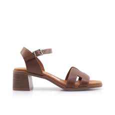 Γυναικείες Πέδιλα Oh! my sandals 5611 Ταμπά Δέρμα image