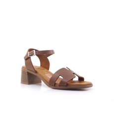 Γυναικείες Πέδιλα Oh! my sandals 5611 Ταμπά Δέρμα image 2