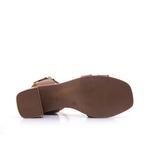 Γυναικείες Πέδιλα Oh! my sandals 5611 Ταμπά Δέρμα image - 4
