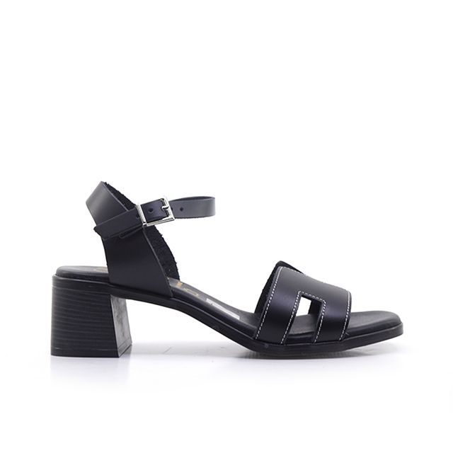 Γυναικείες Πέδιλα Oh! my sandals 5611 Μαύρο Δέρμα main image