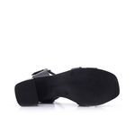 Γυναικείες Πέδιλα Oh! my sandals 5611 Μαύρο Δέρμα image - 4