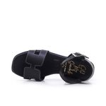 Γυναικείες Πέδιλα Oh! my sandals 5611 Μαύρο Δέρμα image - 3