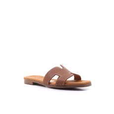 Γυναικεία Mule Oh! my sandals 5566 Ταμπά Δέρμα image 2