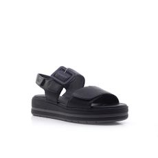 Γυναικείες Πλατφόρμες Jana 28266 Μαύρο EcoLeather image 2
