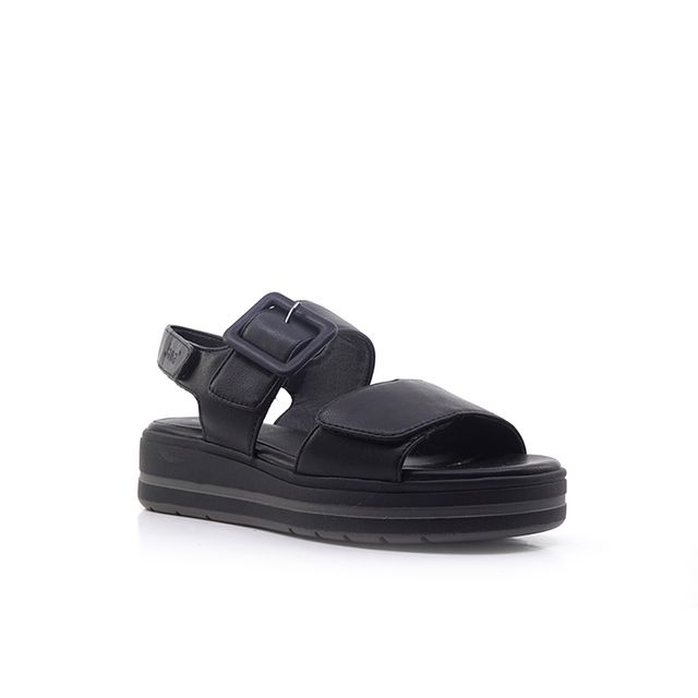 Γυναικείες Πλατφόρμες Jana 28266 Μαύρο EcoLeather image - 1