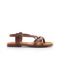 Γυναικεία Σανδάλια Oh! my sandals 5553 Ταμπά Δέρμα image