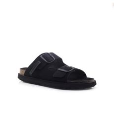 Γυναικείες Σαγιονάρες D.Franklin 407001 Μαύρο Δέρμα image 2