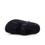 Γυναικείες Σαγιονάρες D.Franklin 407001 Μαύρο Δέρμα image - 3