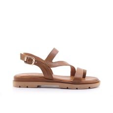 Γυναικεία Πέδιλα LadyShoes 611 Ταμπά Δέρμα image