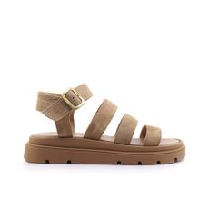 Γυναικεία Πέδιλα LadyShoes 555 Μπεζ Δέρμα image