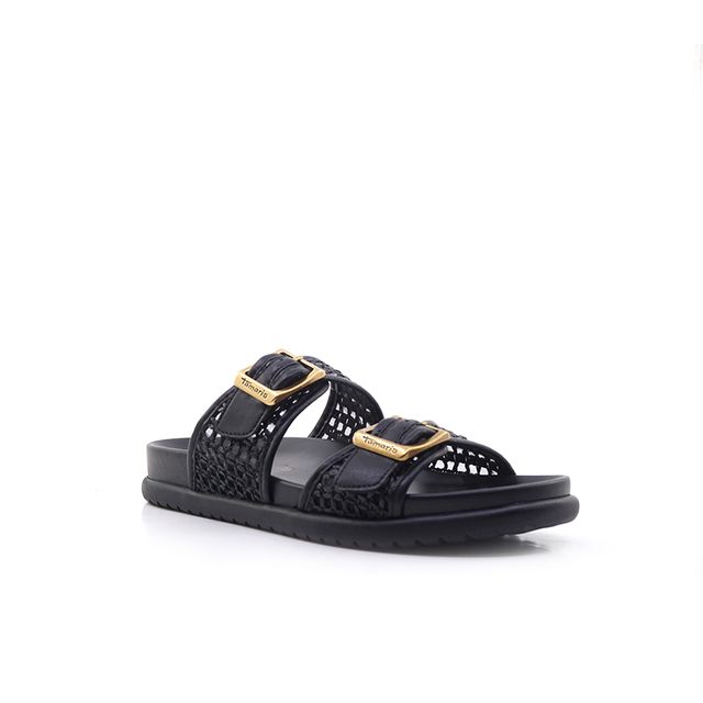 Γυναικείες Σαγιονάρες Tamaris 27418 Μαύρο EcoLeather image - 1