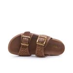 Γυναικείες Σαγιονάρες Tamaris 27418 Κονιάκ EcoLeather image - 3