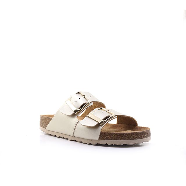 Γυναικείες Σαγιονάρες Tamaris 27503 Χρυσό EcoLeather image - 1