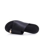 Γυναικεία Πέδιλα LadyShoes 105 Μαύρο Δέρμα image - 3