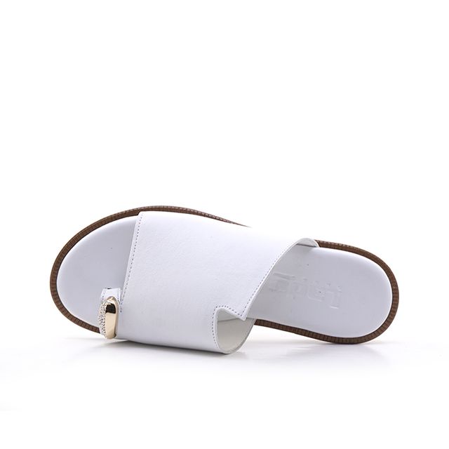 Γυναικεία Πέδιλα LadyShoes 105 Λευκό Δέρμα image - 3