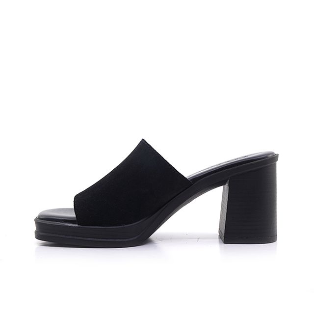 Γυναικεία Mule LadyShoes 902 Μαύρο Δέρμα image - 2
