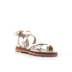 Γυναικεία Πέδιλα LadyShoes 610 Χρυσό Δέρμα image 2