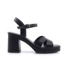 Γυναικεία Πέδιλα LadyShoes 948 Μαύρο Δέρμα
