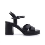Γυναικεία Πέδιλα LadyShoes 948 Μαύρο Δέρμα image - 0