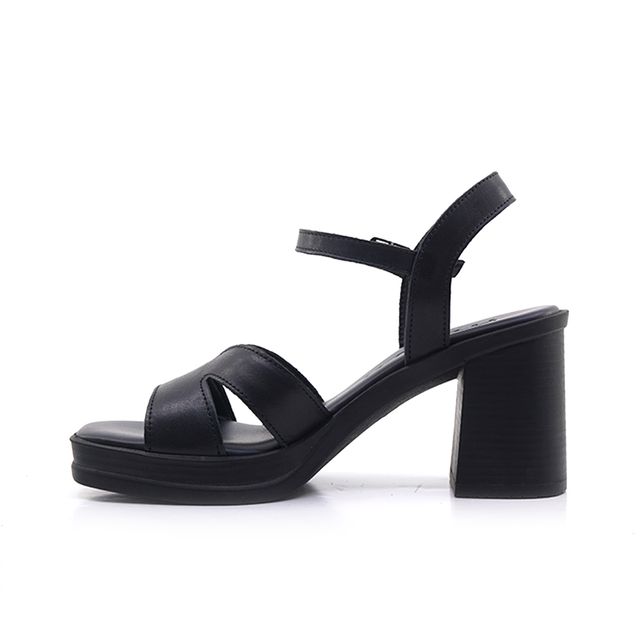 Γυναικεία Πέδιλα LadyShoes 948 Μαύρο Δέρμα image - 2