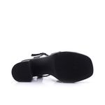 Γυναικεία Πέδιλα LadyShoes 948 Μαύρο Δέρμα image - 4