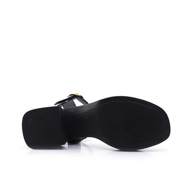 Γυναικεία Πέδιλα LadyShoes 830 Μαύρο Δέρμα image - 4