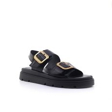 Γυναικεία Πέδιλα LadyShoes 556 Μαύρο Δέρμα image 2