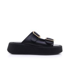 Γυναικείες Πλατφόρμες LadyShoes 419 Μαύρο Δέρμα image