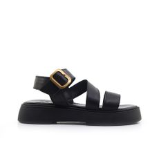 Γυναικεία Πέδιλα LadyShoes 728 Μαύρο Δέρμα image